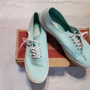 Vans Women's Light Blue Sneakers